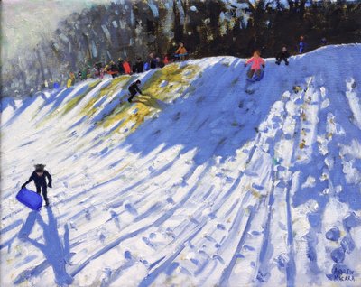 2nd hole Allestree Golf Course, Derby, 2015 by Andrew Macara